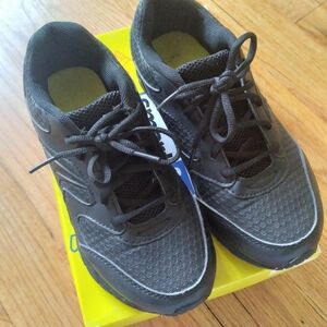 Smartfit Black 2 1/2W Sneakers School Shoes Boy Girls Unisex